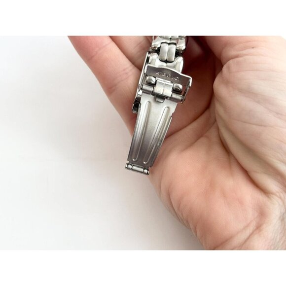 Relic Silver Tl Men's 165 Water Resistant Vintage Wristwatch - 19mm - WORKS! - Picture 5 of 10